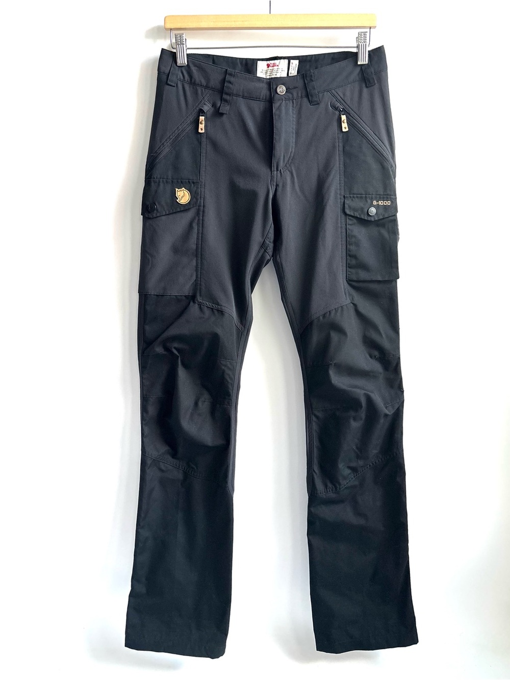 Fjallraven Nikka Curved Fit Trouser Women’s Hiking and Climbing Pants Black